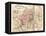 Map of Jerusalem (C. 1900), Maps-Encyclopaedia Britannica-Framed Stretched Canvas