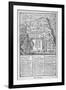 Map of Jerusalem During Ibn Batuta's Travels-null-Framed Art Print