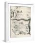 Map of Jerusalem-null-Framed Giclee Print