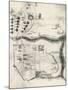 Map of Jerusalem-null-Mounted Giclee Print