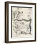 Map of Jerusalem-null-Framed Giclee Print