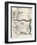 Map of Jerusalem-null-Framed Giclee Print