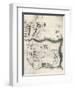 Map of Jerusalem-null-Framed Giclee Print