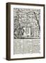 Map of Jerusalem-Antoine Regnault-Framed Giclee Print