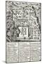 Map of Jerusalem-Antoine Regnault-Mounted Giclee Print