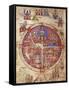 Map of Jerusalem-null-Framed Stretched Canvas