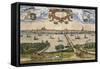 Map of Kampen, Netherlands, from Civitates Orbis Terrarum-null-Framed Stretched Canvas