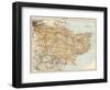 Map of Kent, England, 1870s-null-Framed Giclee Print