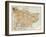 Map of Kent, England, 1870s-null-Framed Giclee Print