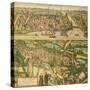 Map of Konstanz and St. Gallen from Civitates Orbis Terrarum-null-Stretched Canvas