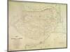 Map of Kutch and Runn, India, 1854-null-Mounted Giclee Print