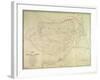 Map of Kutch and Runn, India, 1854-null-Framed Giclee Print