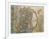 Map of La Rochelle-null-Framed Giclee Print