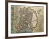 Map of La Rochelle-null-Framed Giclee Print