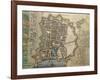 Map of La Rochelle-null-Framed Giclee Print