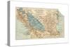 Map of Lake Nicaragua (C. 1900), Maps-Encyclopaedia Britannica-Stretched Canvas