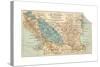 Map of Lake Nicaragua (C. 1900), Maps-Encyclopaedia Britannica-Stretched Canvas