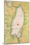 Map of Lake Ontario-null-Mounted Giclee Print