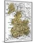 Map of Lancashire, 1924-1926-null-Mounted Giclee Print