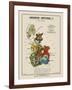 Map Of Lancashire Represented As Red Riding Hood, Her Grandmother and the Wolf.-Lilian Lancaster-Framed Giclee Print