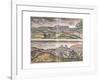 Map of Lebrija and Setenil from Civitates Orbis Terrarum-null-Framed Giclee Print