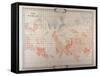 Map of Lemuria at Its Greatest Extent-W. Scott-elliot-Framed Stretched Canvas