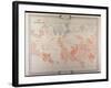 Map of Lemuria at Its Greatest Extent-W. Scott-elliot-Framed Art Print