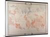 Map of Lemuria at Its Greatest Extent-W. Scott-elliot-Mounted Art Print