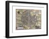 Map of Leuven from Civitates Orbis Terrarum-null-Framed Giclee Print