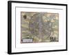 Map of Leuven from Civitates Orbis Terrarum-null-Framed Giclee Print