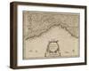 Map of Liguria Region, from Nova Et Accurata Italiae Hodiernae Descriptio by Jodocus Hondius, 1627-null-Framed Giclee Print