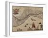 Map of Liguria Region-Giovanni Antonio Magini-Framed Giclee Print