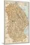 Map of Lincolnshire, England, 1870s-null-Mounted Giclee Print