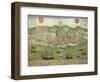 Map of Lisbon, from Civitates Orbis Terrarum by Georg Braun-Joris Hoefnagel-Framed Giclee Print