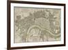 Map of London, 1753-null-Framed Giclee Print