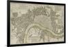 Map of London, 1753-null-Framed Giclee Print