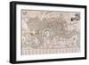 Map of London, 1797-Edward Mogg-Framed Giclee Print