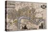 Map of London, 1798-null-Stretched Canvas