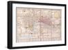 Map of London, 1823-null-Framed Giclee Print