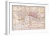 Map of London, 1823-null-Framed Giclee Print