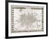 Map of London, 1851-J Rapkin-Framed Giclee Print