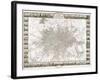 Map of London, 1851-J Rapkin-Framed Giclee Print