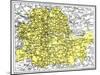 Map of London, 1924-1926-null-Mounted Giclee Print