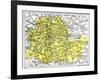 Map of London, 1924-1926-null-Framed Giclee Print