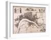 Map of London, C1680-John Oliver-Framed Giclee Print