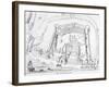 Map of London's Tower Areas-null-Framed Giclee Print