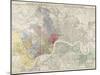 Map Of London-Edward Stanford-Mounted Giclee Print
