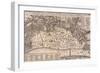 Map of London-Wenceslaus Hollar-Framed Giclee Print