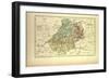 Map of Lot France-null-Framed Giclee Print