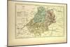 Map of Lot France-null-Mounted Giclee Print